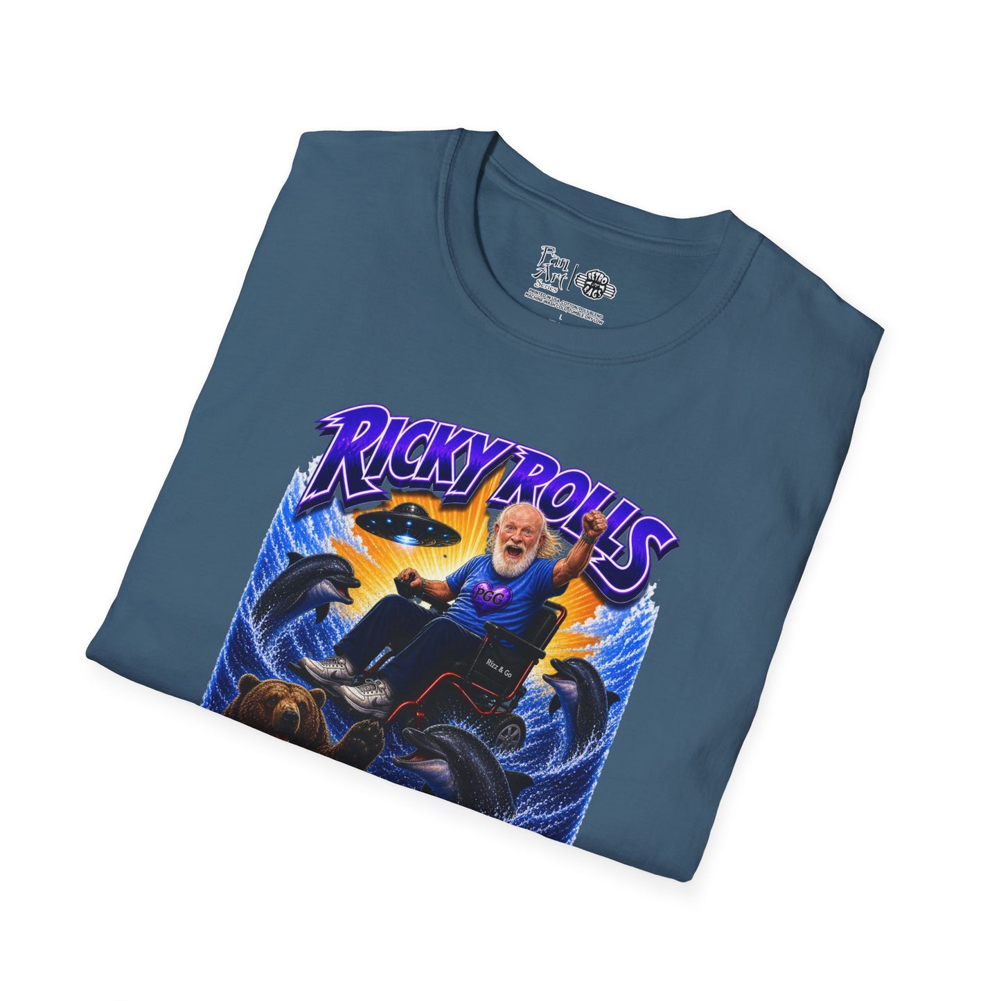 Ricky Rolls | Mythic Legions | Fan Art | Soft T-Shirt