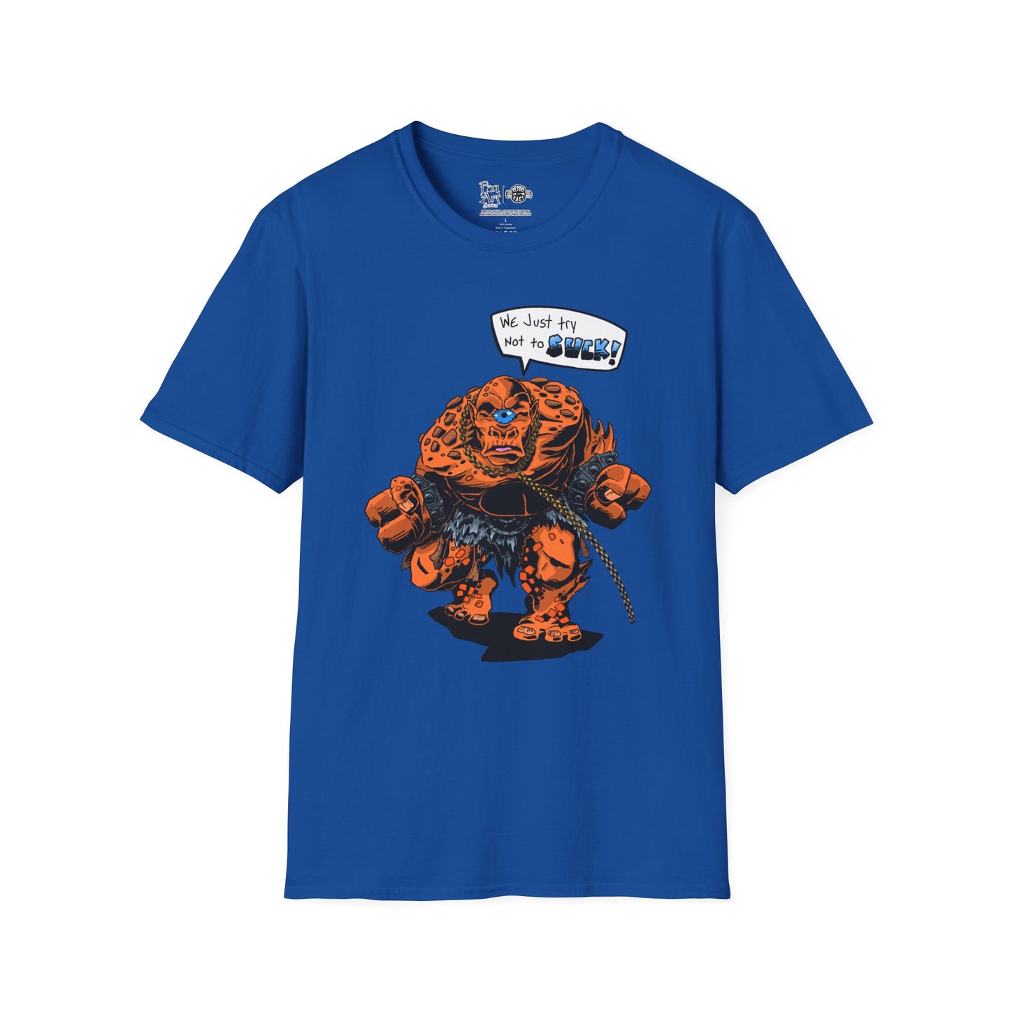 CB's Birthday Brontus | Mythic Legions | Fan Art | Soft T-Shirt