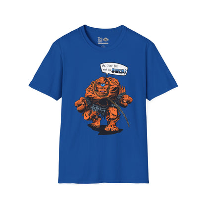 CB's Birthday Brontus | Mythic Legions | Fan Art | Soft T-Shirt