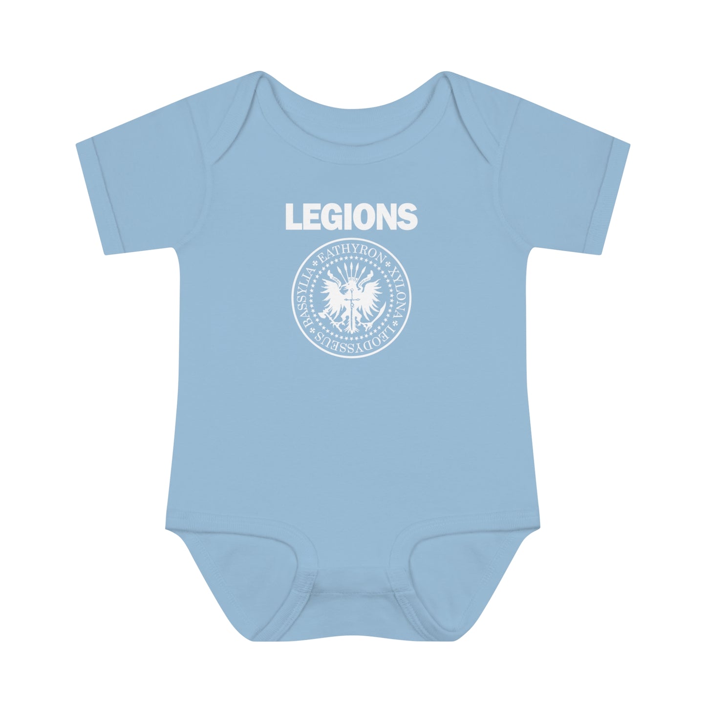 Heroic Factions Presidential Seal | Fan Art | Mythic Legions | Baby Bodysuit