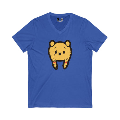 Noble Pooh | Fan Art | Mythic Legions | V-Neck T-Shirt