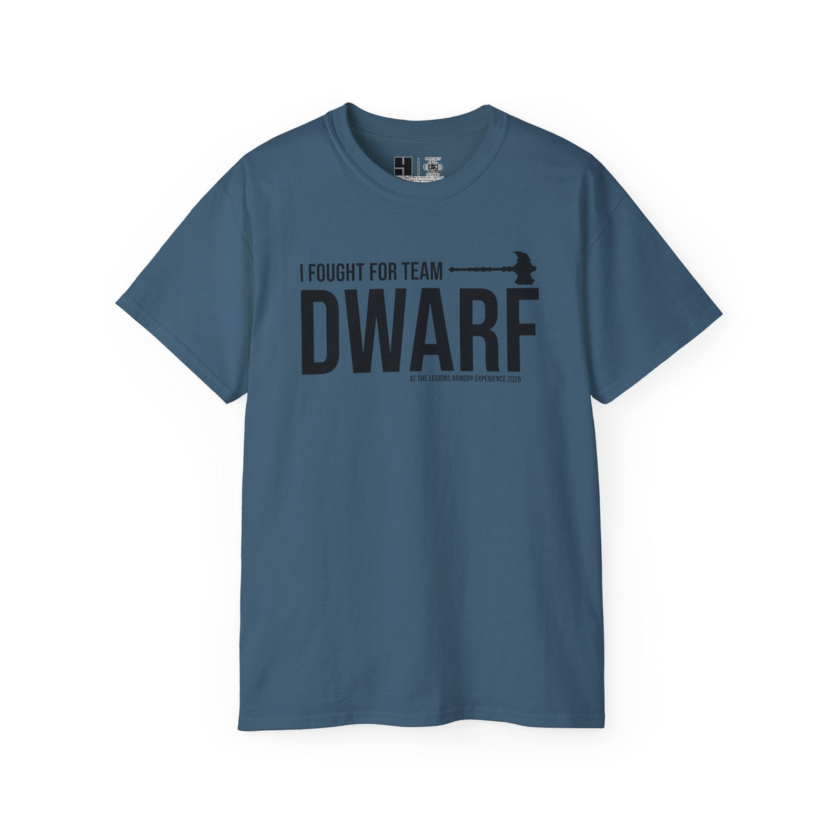 Team Dwarf Legions Con 2026 (Black Logo)  | Mythic Legions | Standard T-Shirt