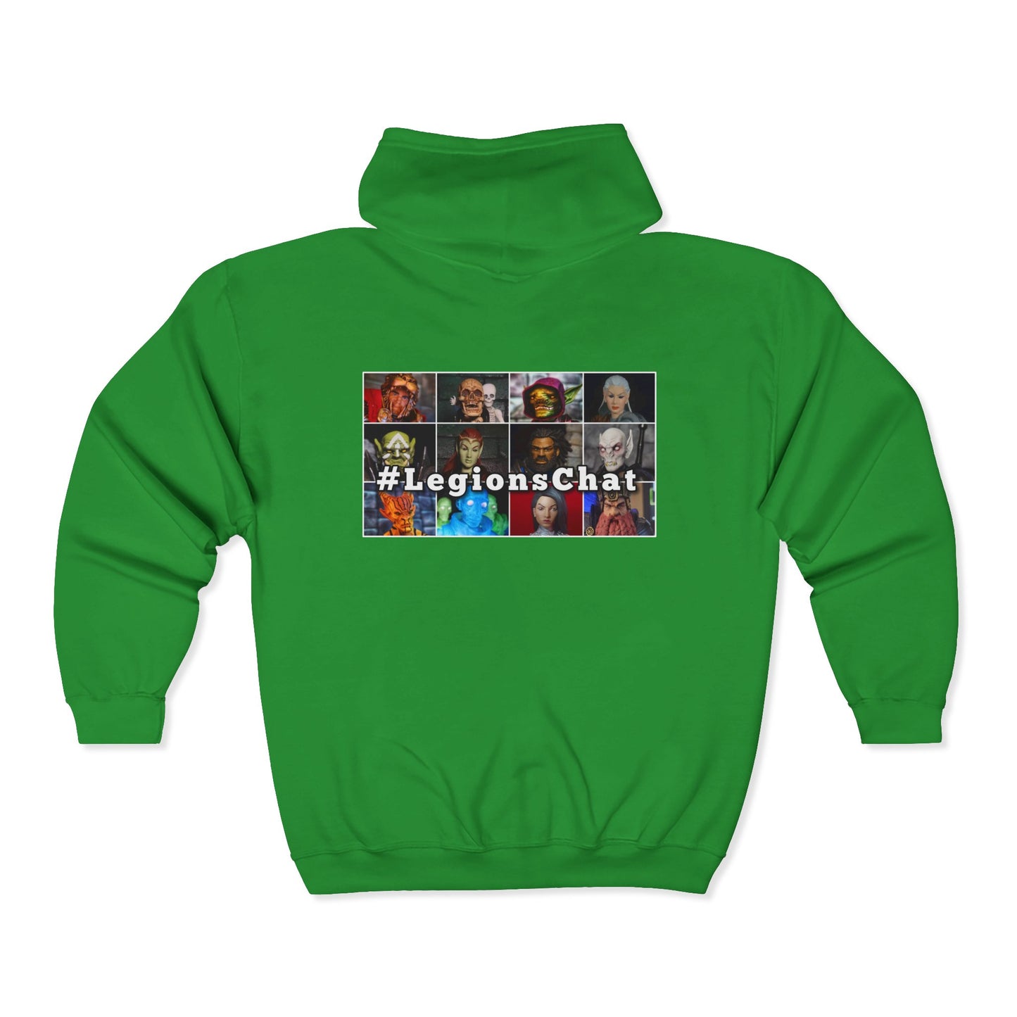 LegionsChat | Mythic Legions | Fan Art | Full Zip Hoodie