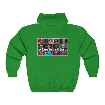 LegionsChat | Mythic Legions | Fan Art | Full Zip Hoodie
