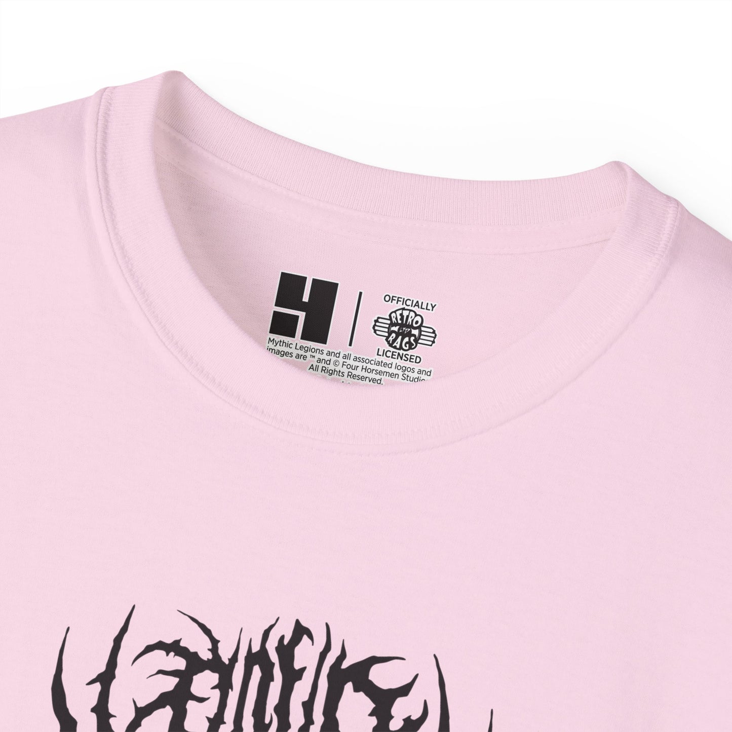 4H Metal Logo Black | Mythic Legions | Standard T-Shirt