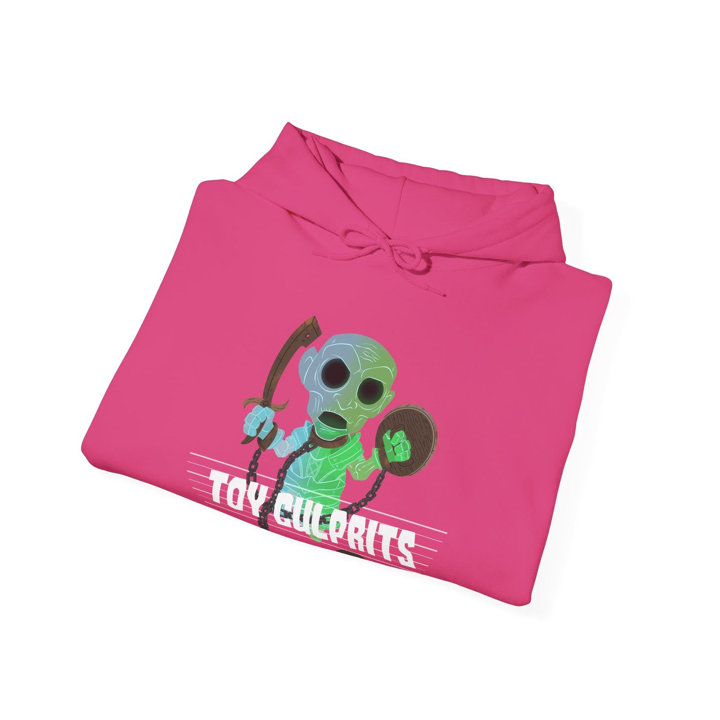 Toy Culprits Blue & Green Ghost | Mythic Legions | Fan Art | Pullover Hoodie