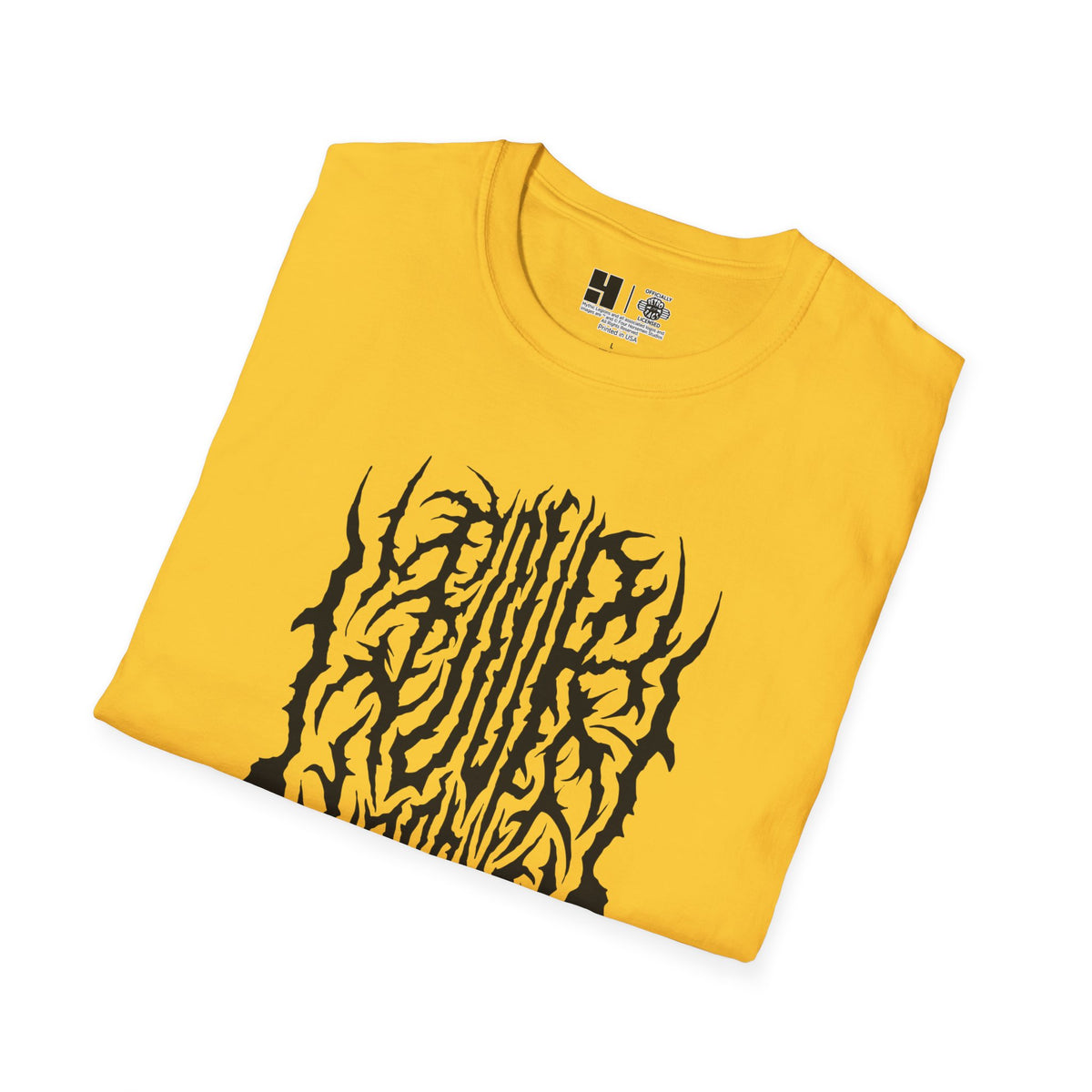4H Metal Logo Black | Mythic Legions | Soft T-Shirt