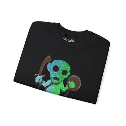 Toy Culprits Blue & Green Ghost | Mythic Legions | Fan Art | Sweatshirt