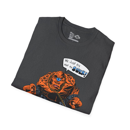 CB's Birthday Brontus | Mythic Legions | Fan Art | Soft T-Shirt