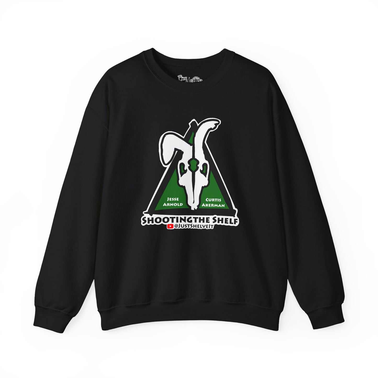 Shooting the Shelf Logo | Mythic Legions | Fan Art | Sweatshirt