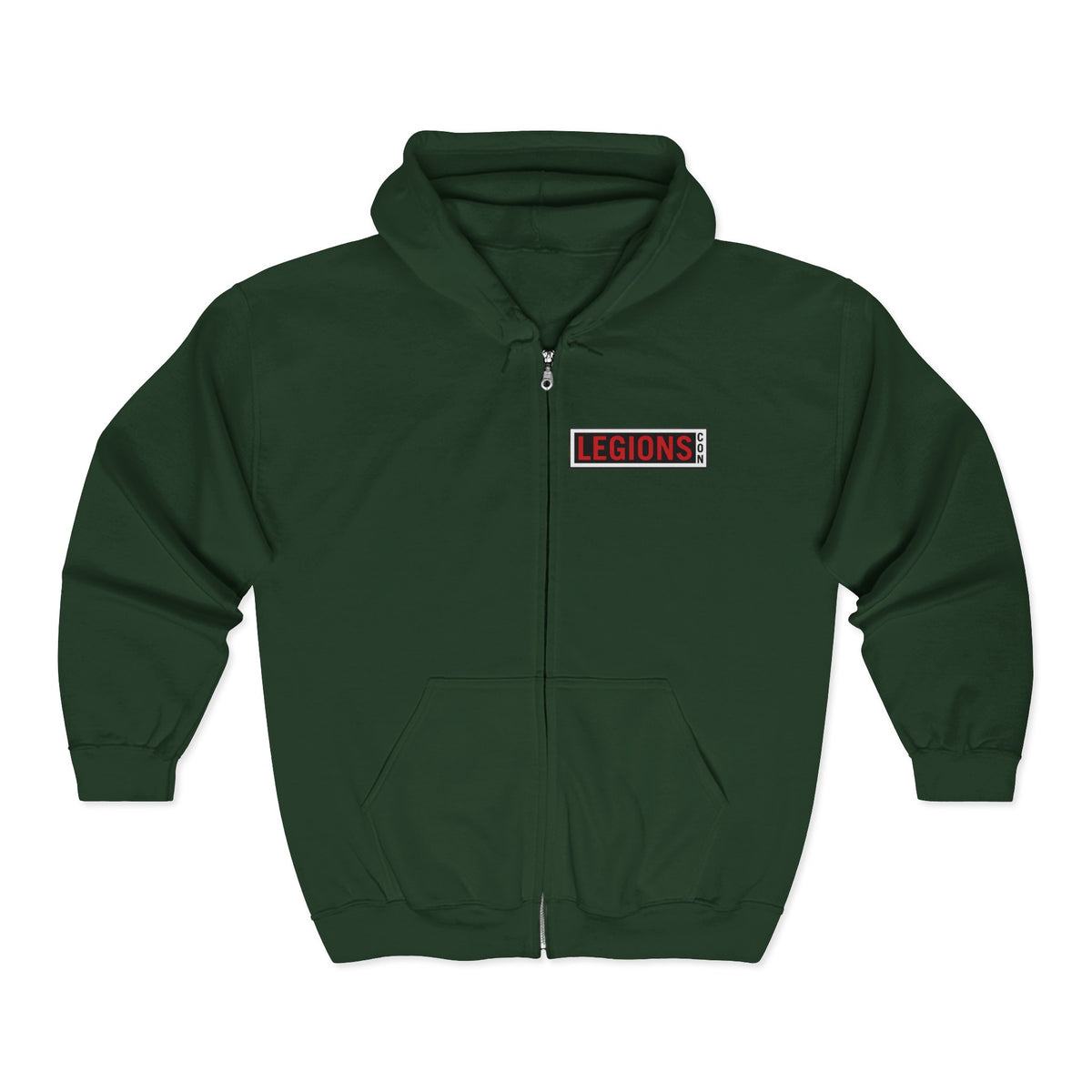 Team Goblin Legions Con 2026 (Black Logo) | Mythic Legions | Full Zip Hoodie
