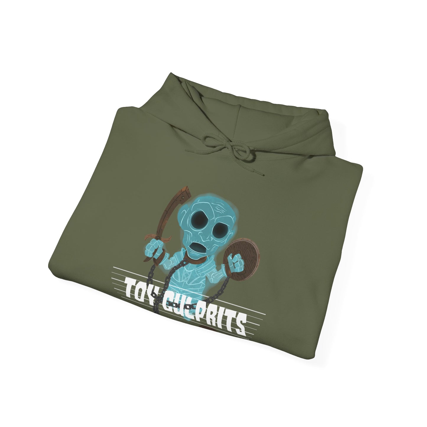 Toy Culprits Blue Ghost | Mythic Legions | Fan Art | Pullover Hoodie