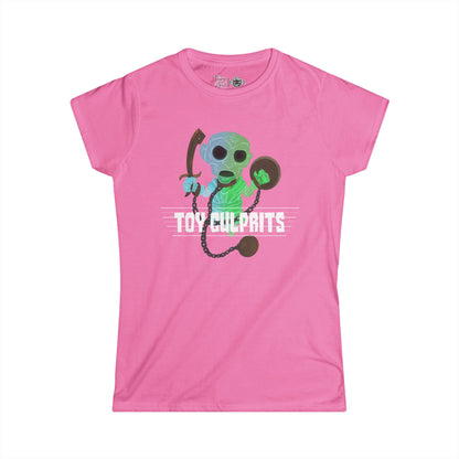 Toy Culprits Blue & Green Ghost | Mythic Legions | Fan Art | Women's T-Shirt