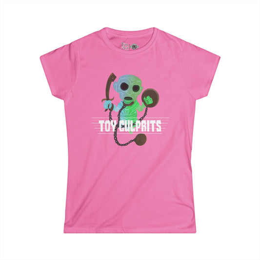 Toy Culprits Blue & Green Ghost | Mythic Legions | Fan Art | Women's T-Shirt