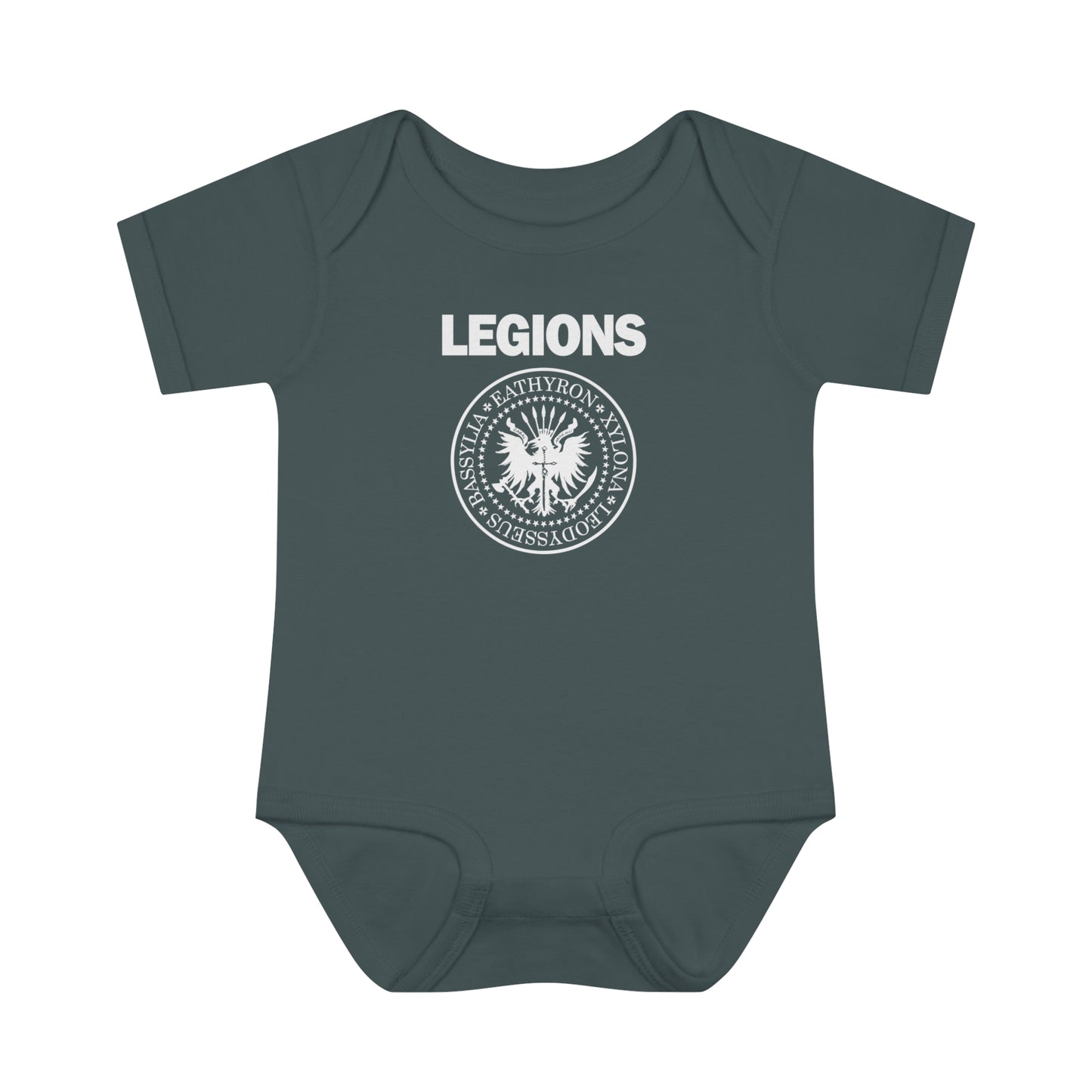 Heroic Factions Presidential Seal | Fan Art | Mythic Legions | Baby Bodysuit