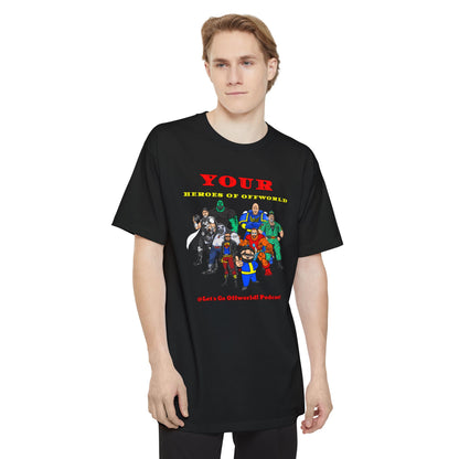 Heroes of Offworld | Mythic Legions | Fan Art | Tall T-Shirt