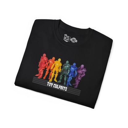 Rainbow Ghosts w/ Toy Culprits White Logo | Mythic Legions | Fan Art | Standard T-Shirt