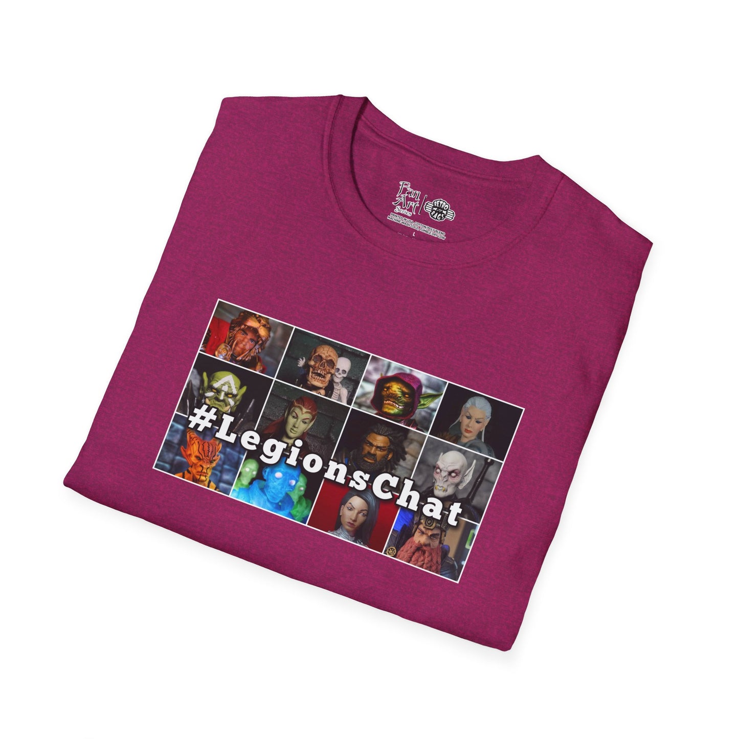 LegionsChat | Mythic Legions | Fan Art | Soft T-Shirt
