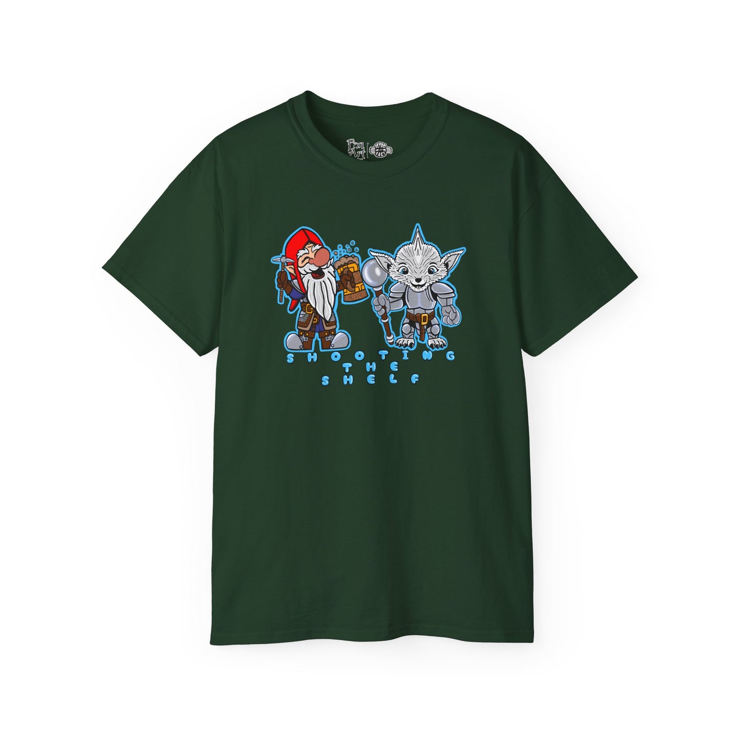Shooting the Shelf | Mythic Legions | Fan Art | Standard T-Shirt