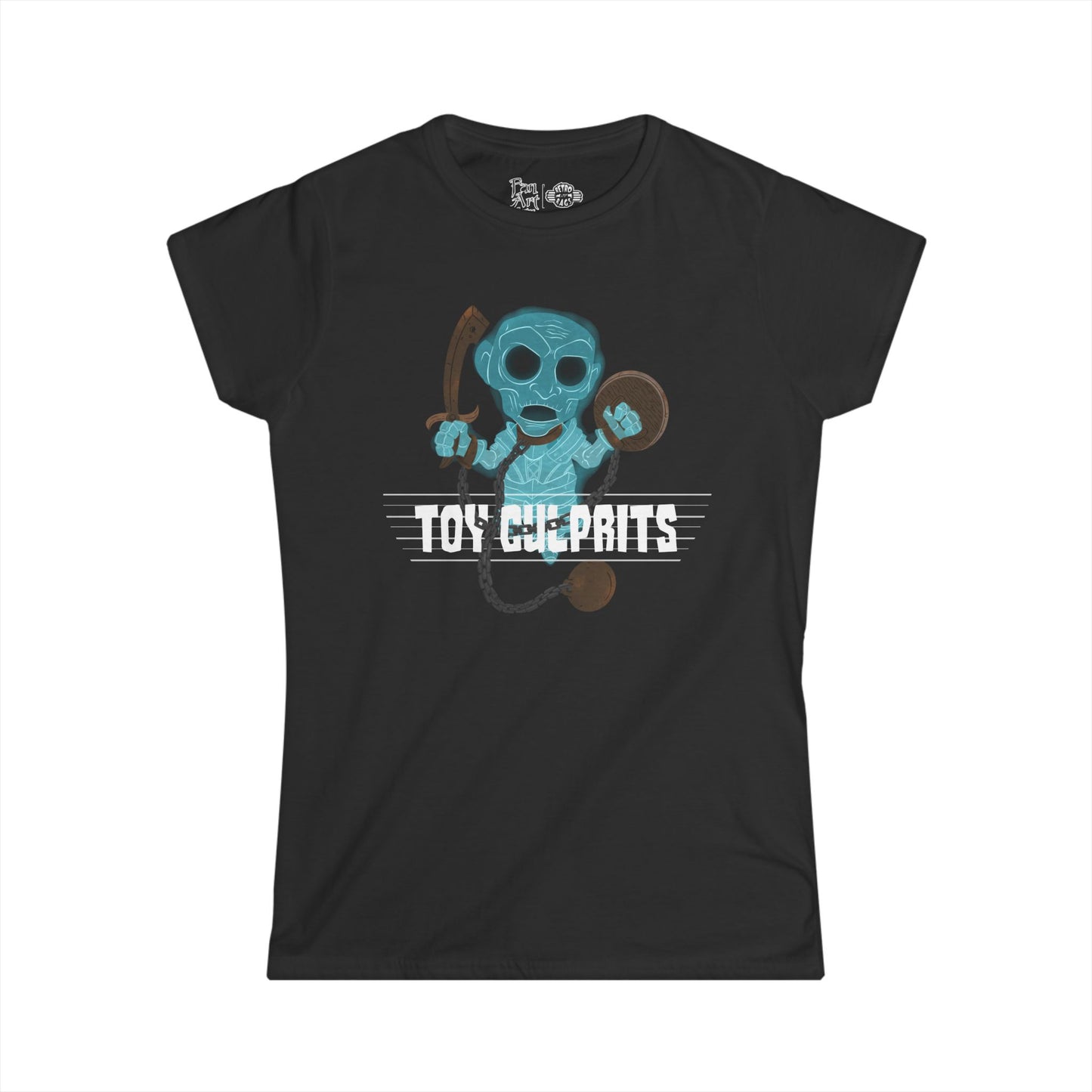 Toy Culprits Blue Ghost | Mythic Legions | Fan Art | Women's T-Shirt