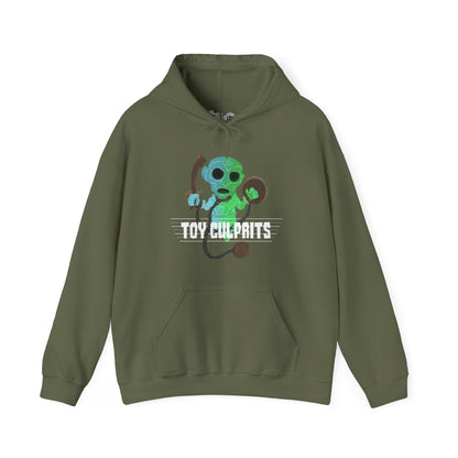 Toy Culprits Blue & Green Ghost | Mythic Legions | Fan Art | Pullover Hoodie