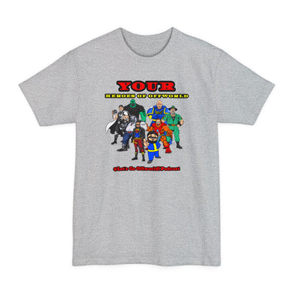 Heroes of Offworld | Mythic Legions | Fan Art | Tall T-Shirt
