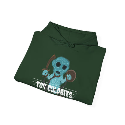 Toy Culprits Blue Ghost | Mythic Legions | Fan Art | Pullover Hoodie