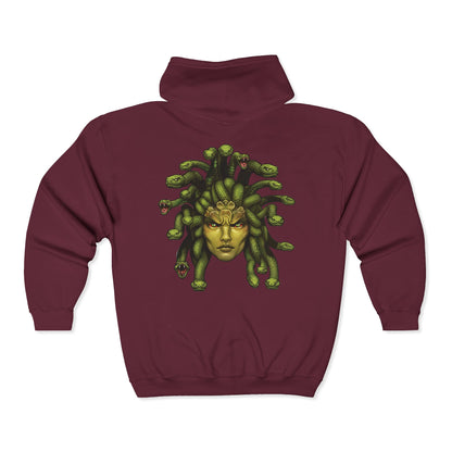 Medusa | Figura Obscura | Full Zip Hoodie