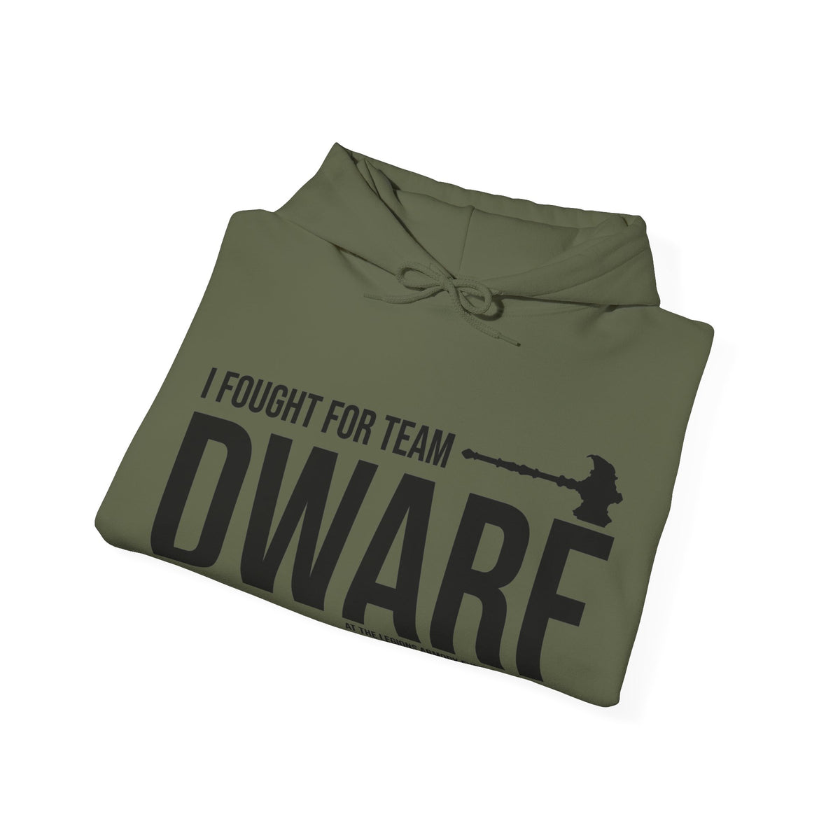 Team Dwarf Legions Con 2026 (Black Logo) | Mythic Legions | Pullover Hooodie