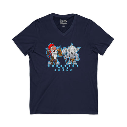 Shooting the Shelf | Mythic Legions | Fan Art | V-Neck T-Shirt