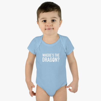 Where's The Dragon | Mythic Legions | Baby Bodysuit