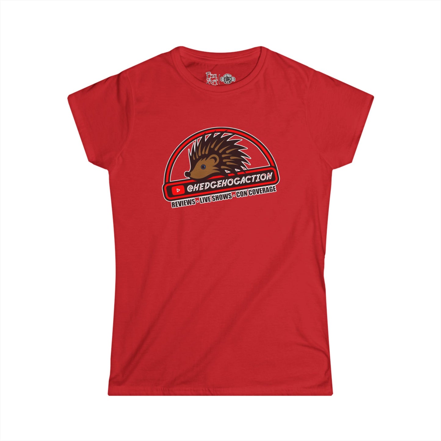 Hedgehog Action Logo | Mythic Legions | Fan Art | Women's T-Shirt