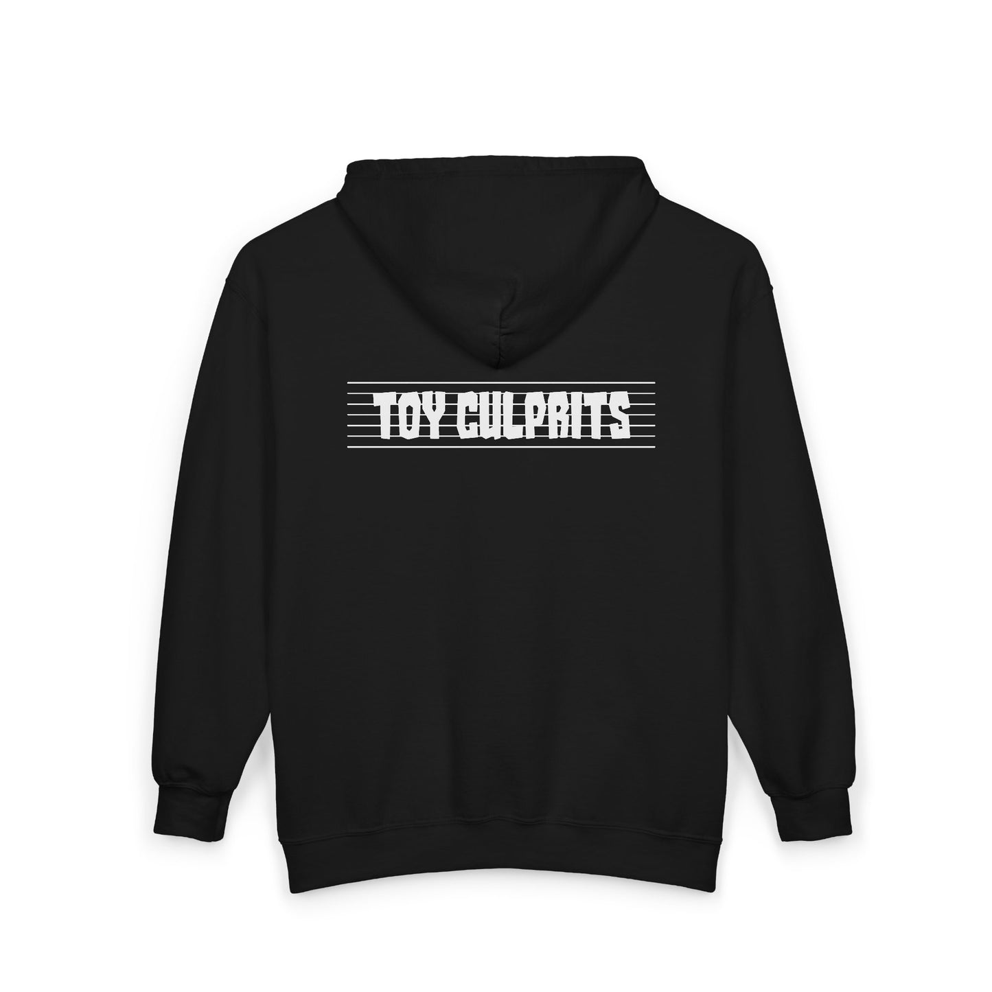 Toy Culprits White Logo | Mythic Legions | Fan Art | Full Zip Hoodie