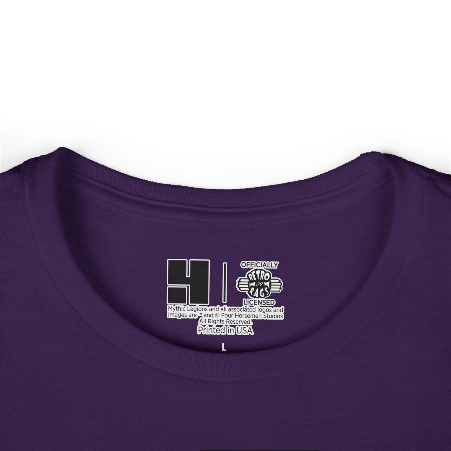 Metal Logo White | Mythic Legions | Women's T-Shirt