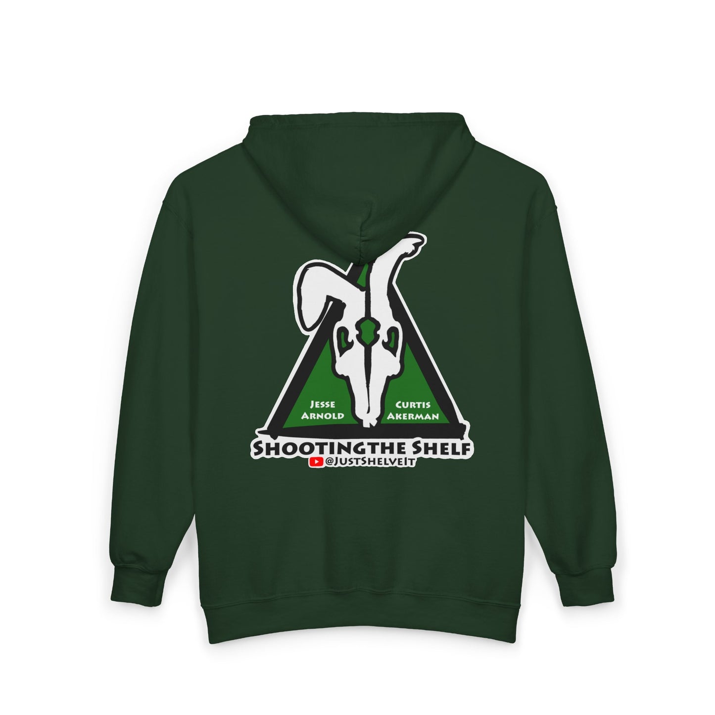 Shooting the Shelf Logo | Mythic Legions | Fan Art | Full Zip Hoodie
