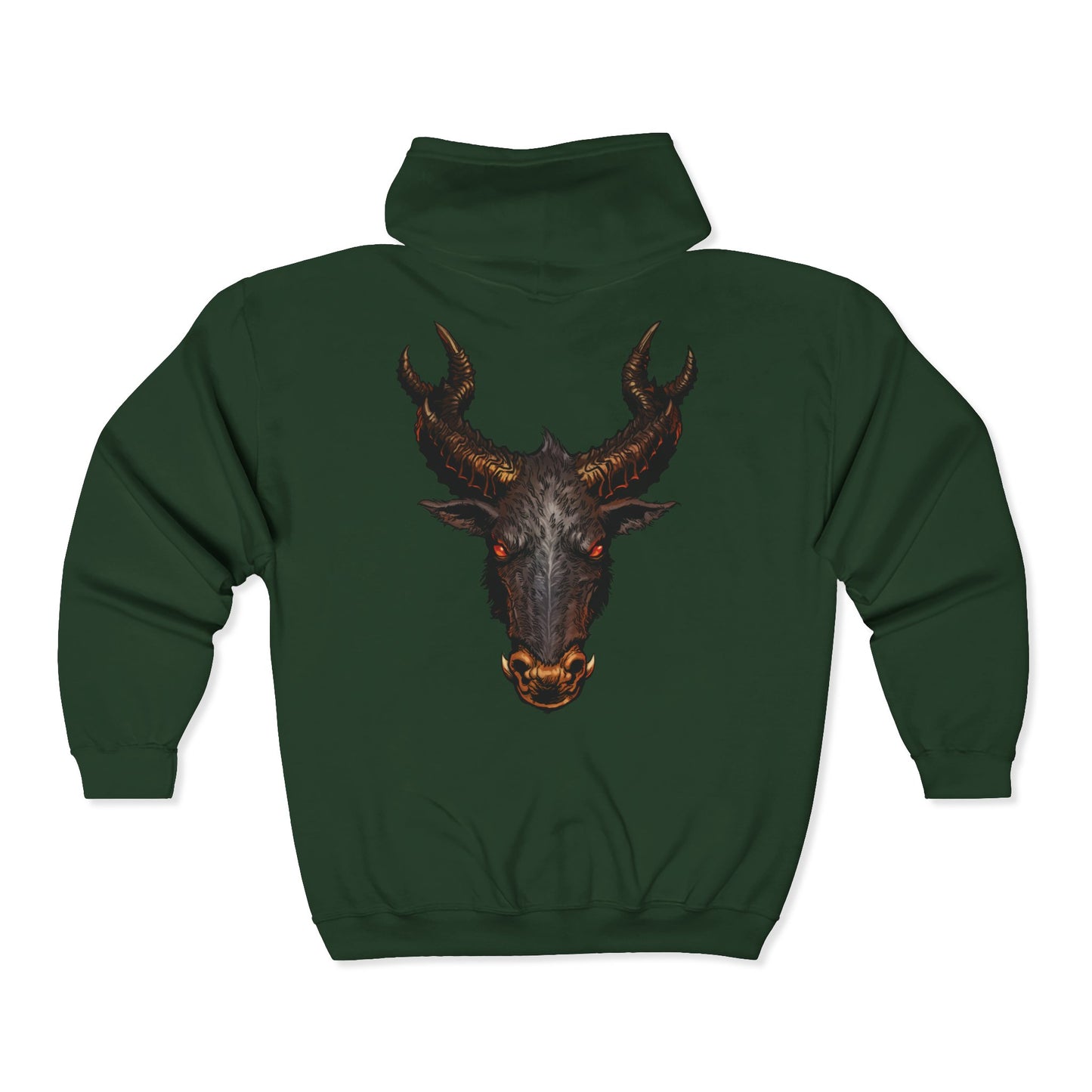 The Jersey Devil | Figura Obscura | Full Zip Hoodie