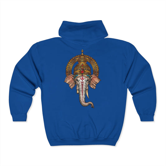 Ganesha | Figura Obscura | Full Zip Hoodie