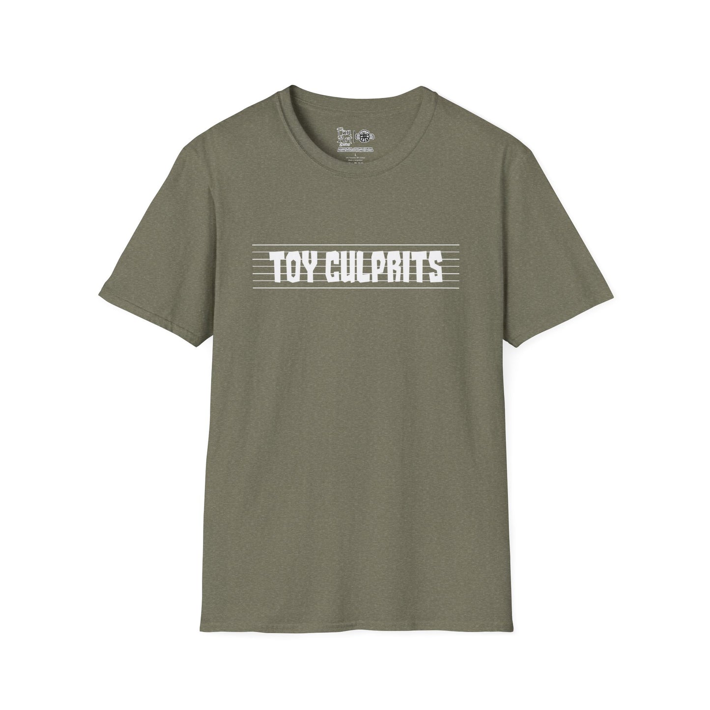 Toy Culprits White Logo | Mythic Legions | Fan Art | Soft T-Shirt