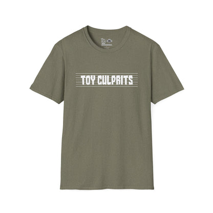Toy Culprits White Logo | Mythic Legions | Fan Art | Soft T-Shirt