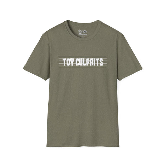 Toy Culprits White Logo | Mythic Legions | Fan Art | Soft T-Shirt