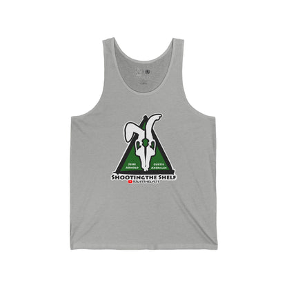 Shooting the Shelf Logo | Mythic Legions | Fan Art | Tank Top