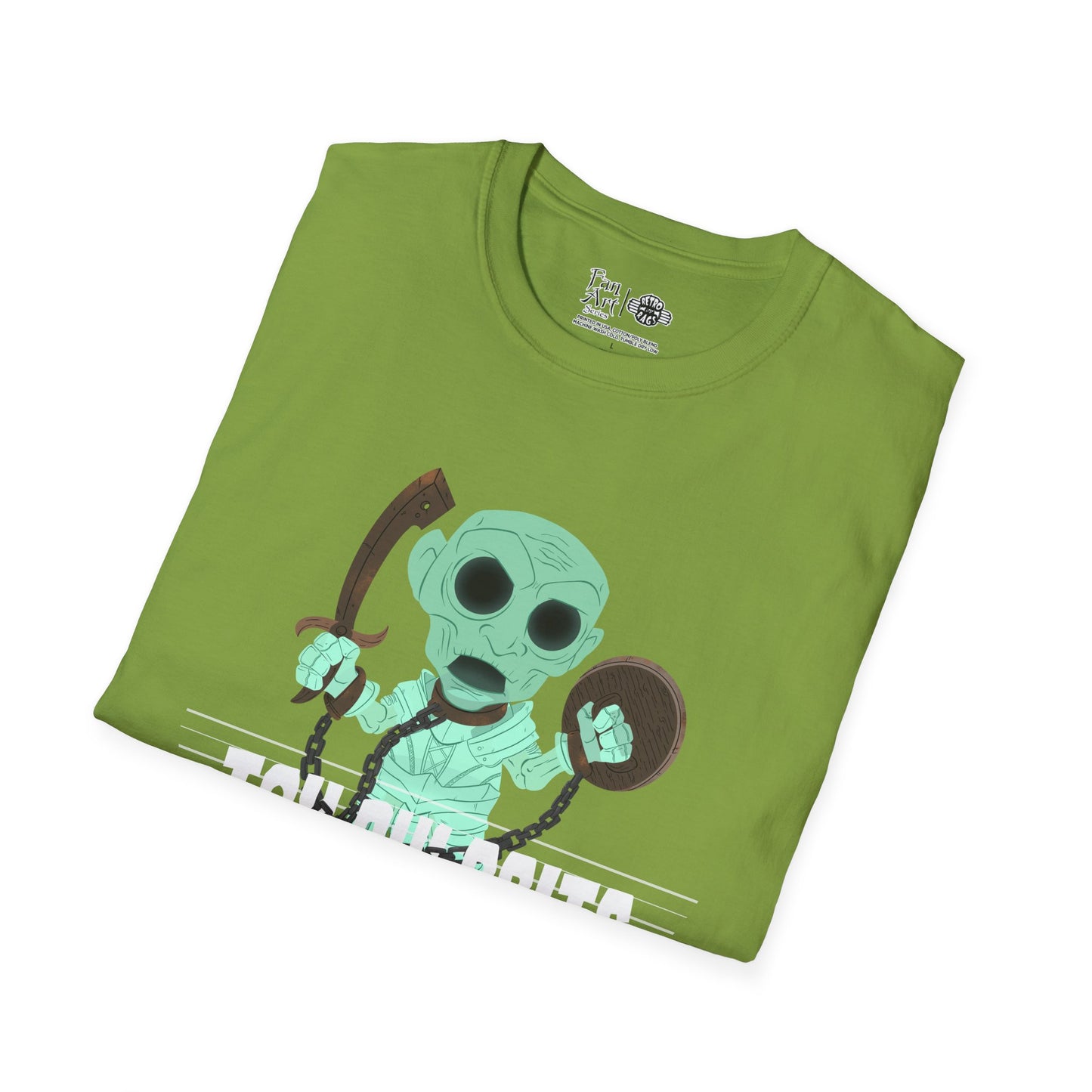 Toy Culprits Green Ghost | Mythic Legions | Fan Art | Soft T-Shirt