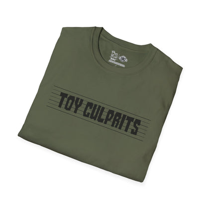Toy Culprits Black Logo | Mythic Legions | Fan Art | Soft T-Shirt
