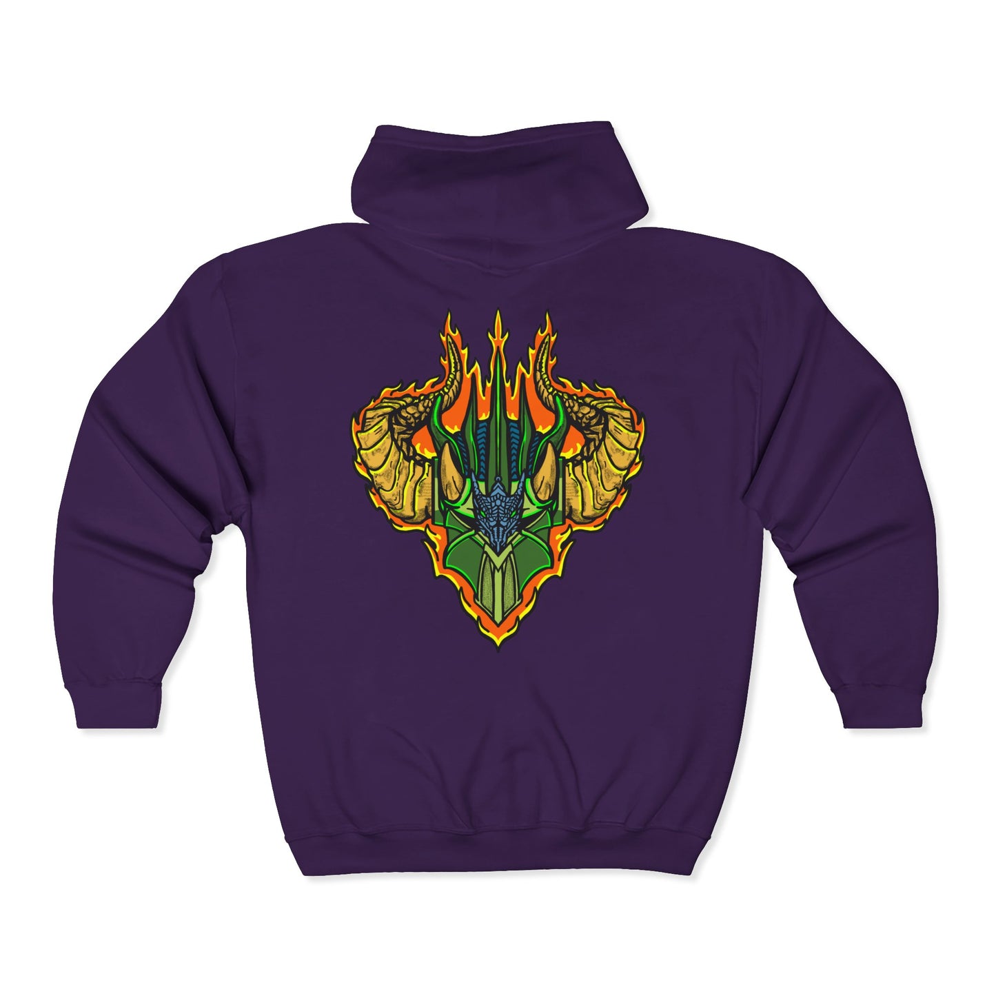 Sir Benegarr | Mythic Legions | Fan Art | Full Zip Hoodie
