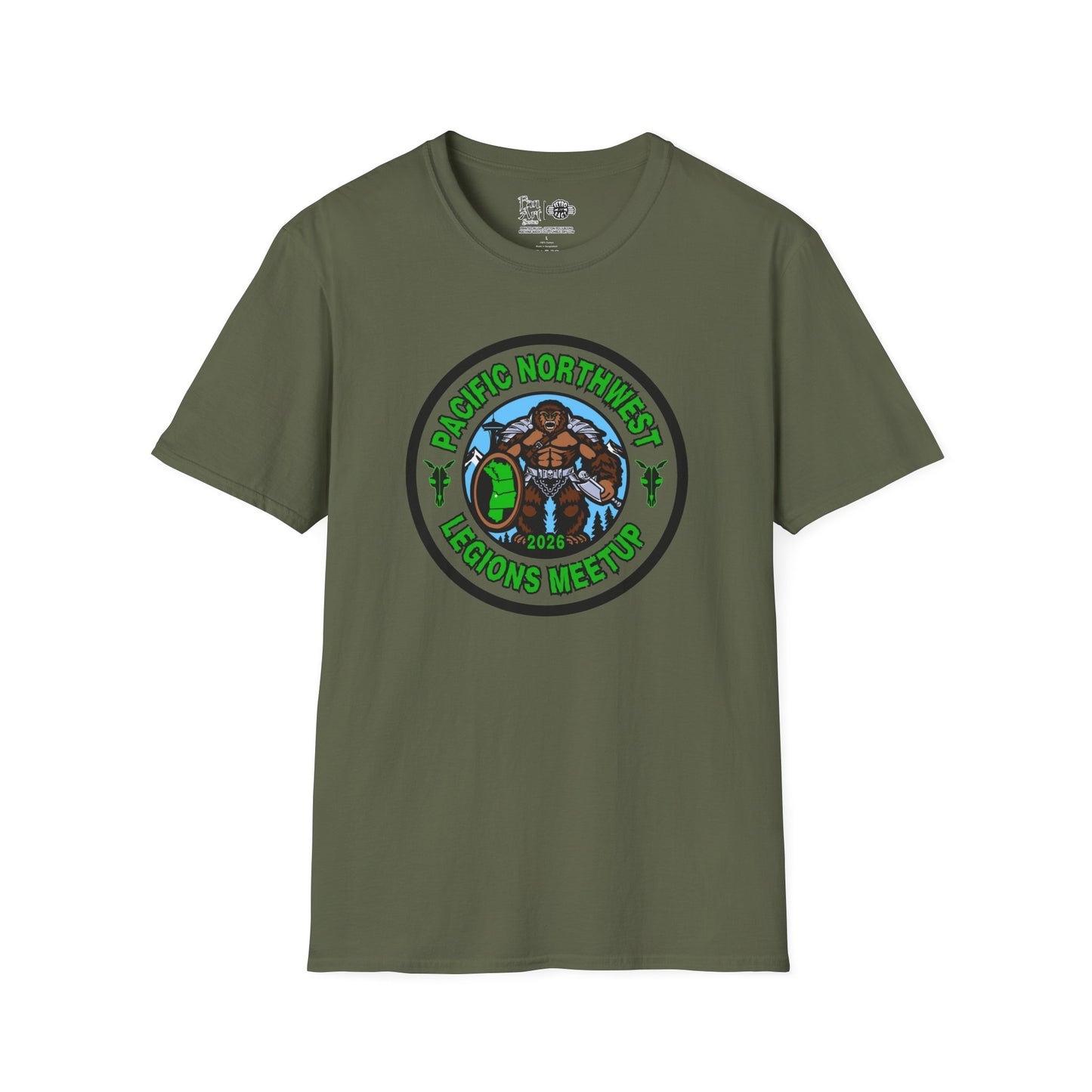 Pacific Northwest Meetup 2026 | Mythic Legions | Fan Art | Soft T-Shirt