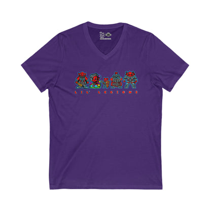 Lil' Legions | Mythic Legions | Fan Art | V-Neck T-Shirt