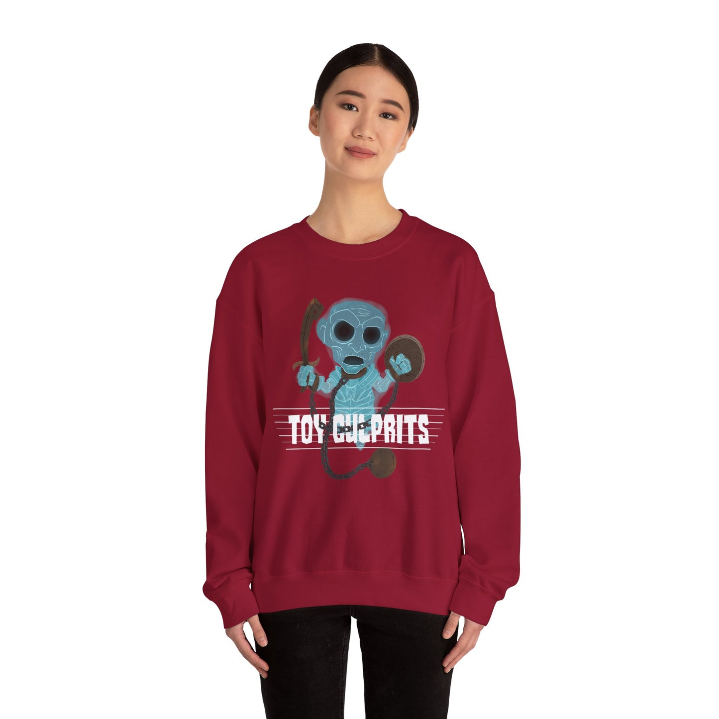 Toy Culprits Blue Ghost | Mythic Legions | Fan Art | Sweatshirt