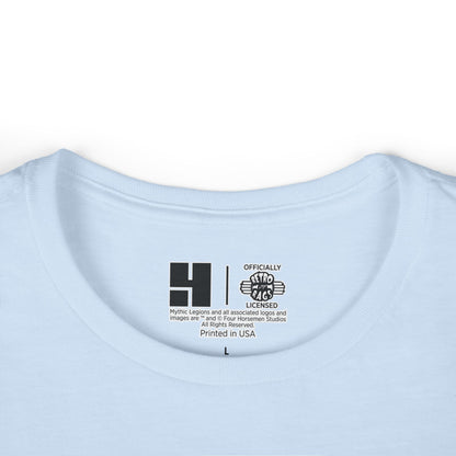 4H | Wing | Skull Logo | w_ Logo | Mythic Legions | Women's T-Shirt
