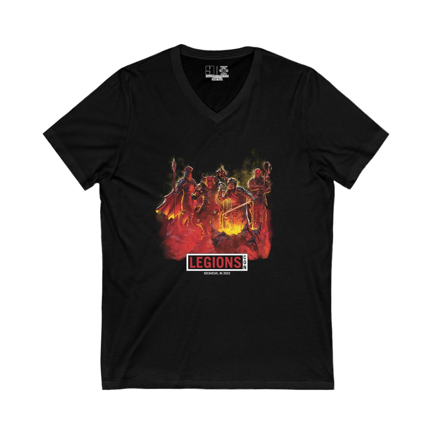 Furious Four | LegionsCon | Mythic Legions | V-Neck T-Shirt