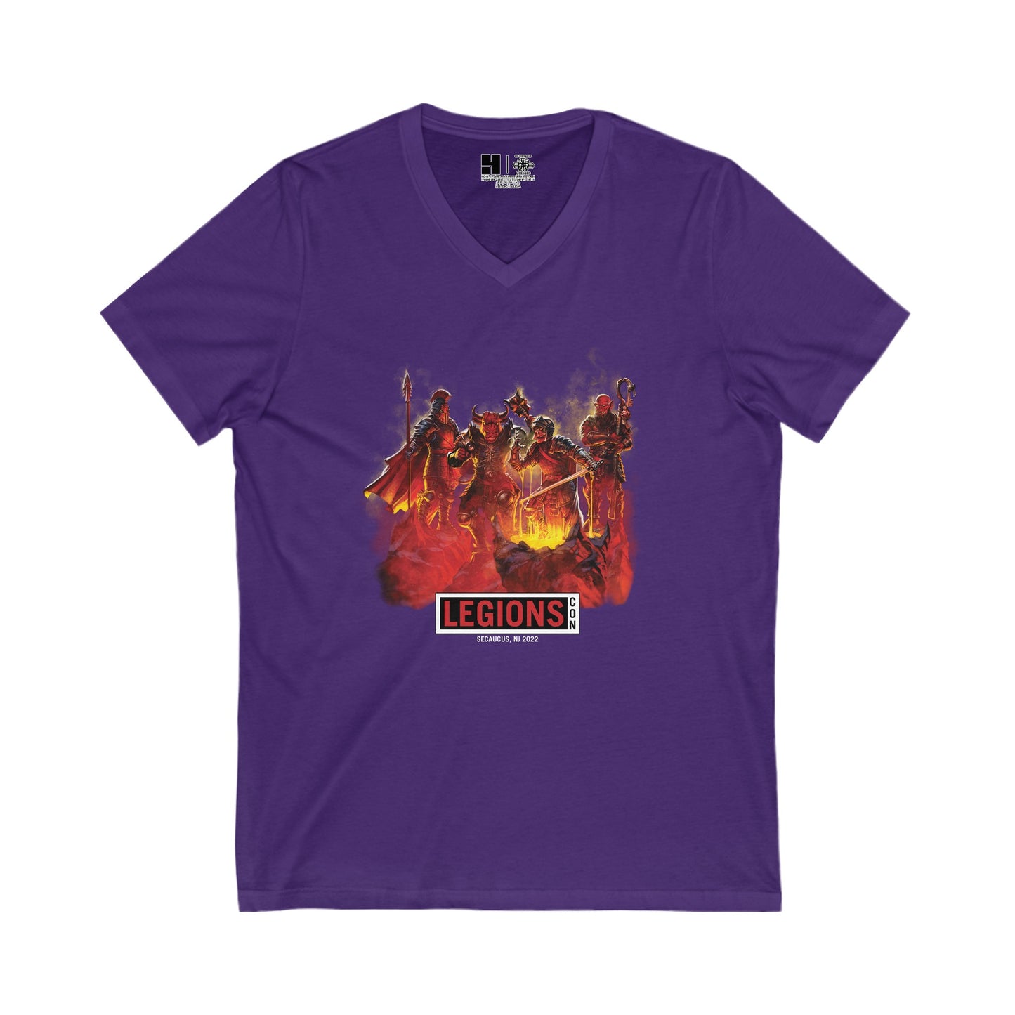 Furious Four | LegionsCon | Mythic Legions | V-Neck T-Shirt